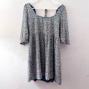 American Eagle Babydoll Mini Dress with 3/4 Sleeves (size S)